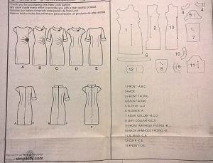 wzory sukienek